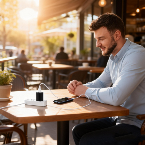 30W USB Charger Block Adapter for Wall Outlet, Fast Charging Plug for Cell Phones, Tablets, Earphones, Power Banks, Smart Wearables, etc.